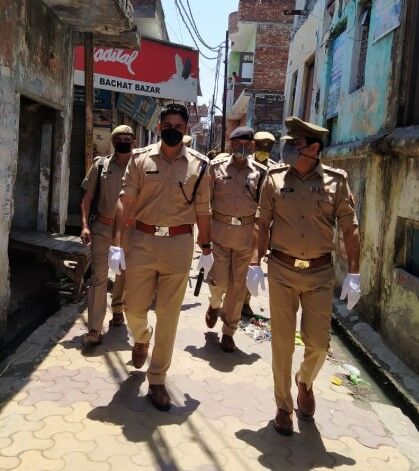 एसएसपी अभिषेक ने खालापार में बदली पुलिस की छवि