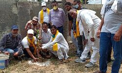 राज्यमंत्री विजय कश्यप ने किया वृक्षारोपण, कहा पेड़ लगाए-जीवन बचाये