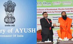 अखाड़ा परिषद आया बाबा रामदेव के पक्ष में,कोरोनिल से बढ़ेगी रोग प्रतिरोधक क्षमता