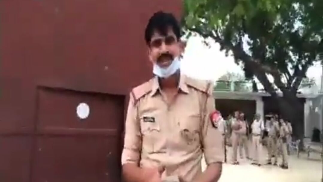 कानपुर एनकाउंटर : पुलिस विभाग की सूचना लीक करने वाला थाना प्रभारी सस्पेंड