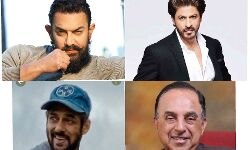 सलमान खान, शाहरुख खान, आमिर खान को सुब्रमण्यम स्वामी ने घेरा