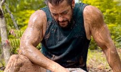 सलमान खान खेतों में कर रहे काम सलमान खान खेतों में कर रहे काम