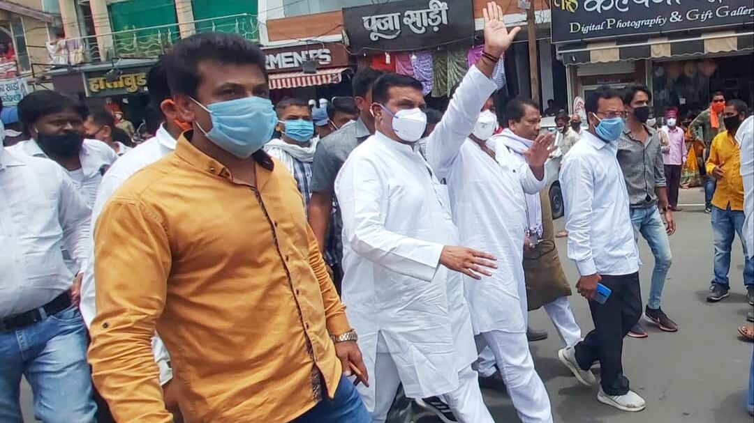 इंदौर में मार्च करने वाले कांग्रेस के नेताओं कार्यकर्ताओं पर केस दर्ज