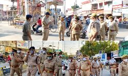 मुजफ्फरनगर में सुरक्षा का अहसास दिलाने सड़कों पर उतरी खाकी मुजफ्फरनगर में सुरक्षा का अहसास दिलाने सड़कों पर उतरी खाकी