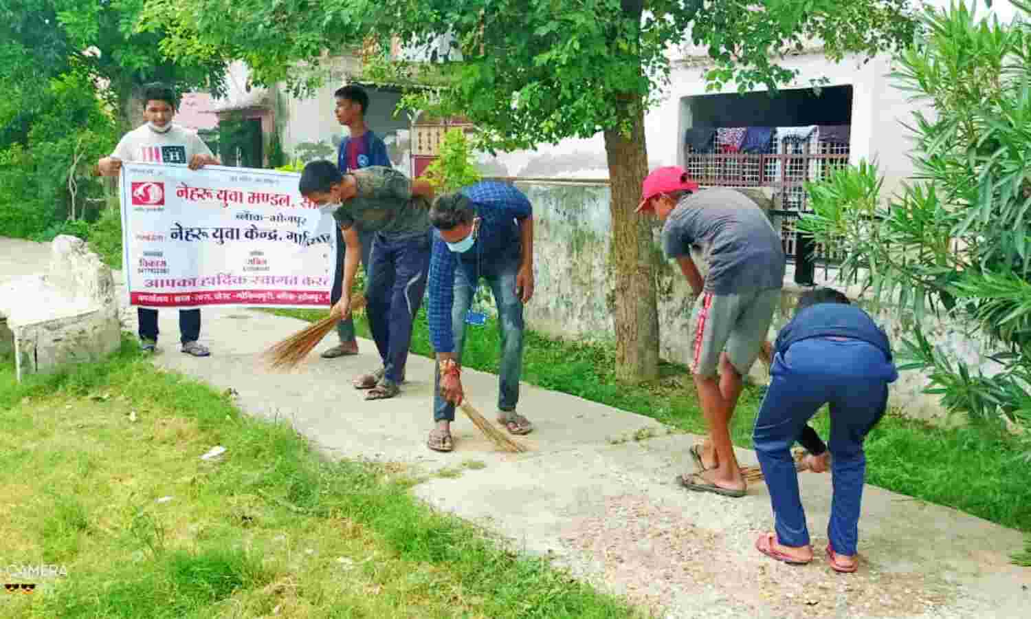 विकास ने चलाया गंदगी भारत छोडो अभियान
