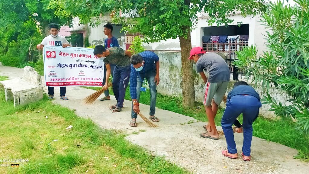 विकास ने चलाया गंदगी भारत छोडो अभियान
