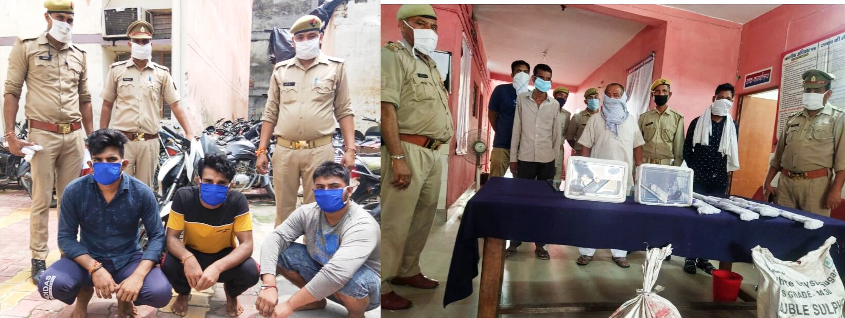 SSP अभिषेक यादव के निर्देशन में थाना नई मण्ड़ी व कोतवाली पुलिस ने किया गुडवर्क