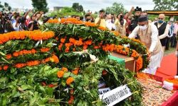 शहीद राजेंद्र सिंह नेगी को मुख्यमंत्री ने दी श्रद्धांजलि