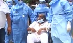 दिल्ली पहुंचे कोरोना पॉजिटिव झारखंड के पूर्व सीएम शिबू सोरेन