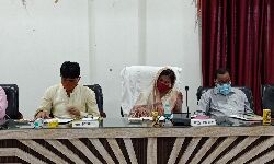 कोरोना काल में जिला पंचायत की आय पर की चर्चा कोरोना काल में जिला पंचायत की आय पर की चर्चा