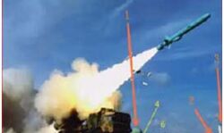 चीन ने अभ्यास के दौरान दागीं मिसाइलें