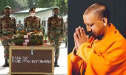 सीएम ने मुजफ्फरनगर के शहीद प्रशान्त शर्मा के शौर्य और वीरता को नमन करते हुए दी श्रद्धांजलि