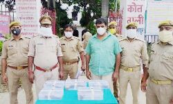 पुलिस ने एक शातिर अपराधी को गिरफ्तार कर भेजा जेल