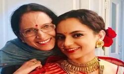 कंगना रनौत की मां आशा ने उद्धव पर किया जोरदार हमला,थामा BJP का दामन