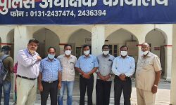 कर्णवाल कत्ल मामले में ड्रग डेलीगेशन ने SP Rural से की भेंट कर्णवाल कत्ल मामले में ड्रग डेलीगेशन ने SP Rural से की भेंट