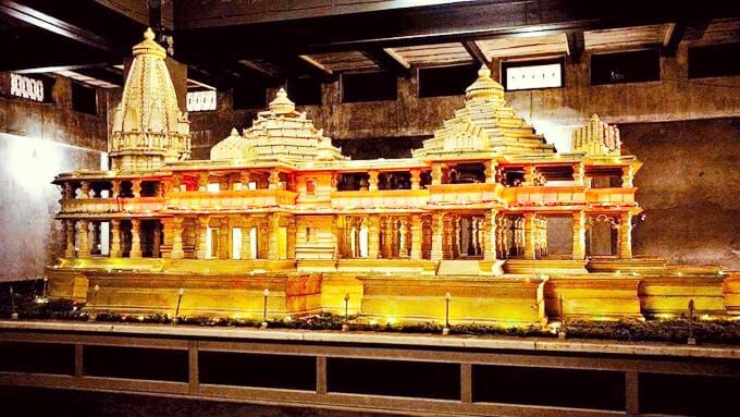 भव्य राम मंदिर निर्माण को भक्त पी. तिवारी ने ट्रस्ट को US से भेजे DOLLAR