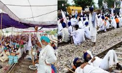 किसानों के रेल रोको आंदोलन के मद्देनजर 14 ट्रेनें रद्द किसानों के रेल रोको आंदोलन के मद्देनजर 14 ट्रेनें रद्द