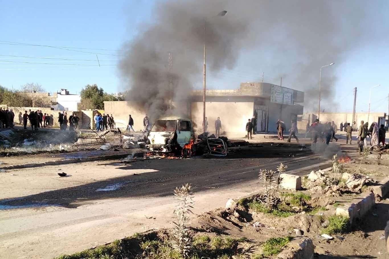बम धमाके में सात लोगों की मौत, 11 घायल