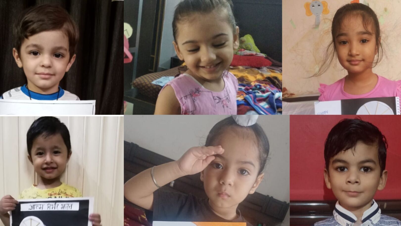 Mother Pride Play School  में गाँधी जयंती के कार्यकम का हुआ ऑनलाइन  आयोजन