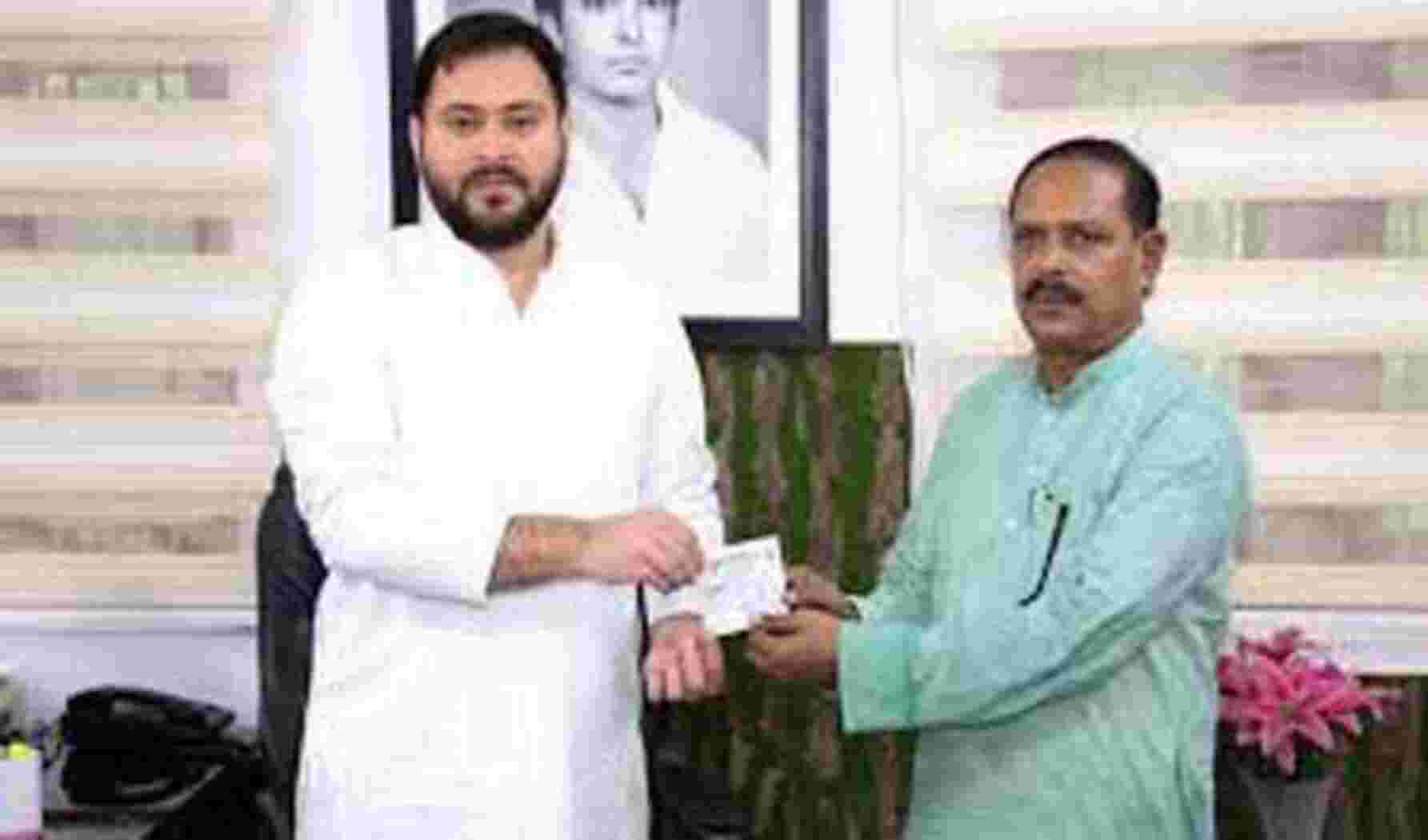 बिहार बसपा के अध्यक्ष भरत बिंद राजद में शामिल