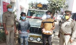 मुठभेड़ के बाद दो बदमाश गिरफ्तार मुठभेड़ के बाद दो बदमाश गिरफ्तार