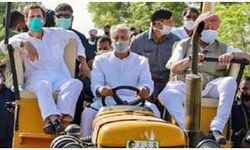 पंजाब-हरियाणा में जारी है राहुल गांधी का कृषि बिल पर विरोध
