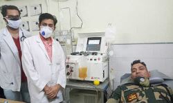 कमांडेंट सहित 13 सीमा प्रहरियों ने किया प्लाज्मा डोनेट