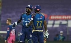 IPL: मुंबई ने पांच साल बाद राजस्थान को हराया IPL: मुंबई ने पांच साल बाद राजस्थान को हराया