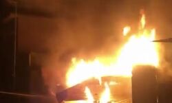 दुकान में लगी आग, जिंदा जला दुकानदार