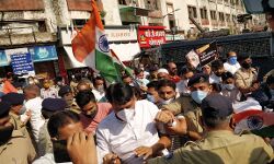 कांग्रेस प्रेसिडेंट समेत कई हिरासत में कांग्रेस प्रेसिडेंट समेत कई हिरासत में