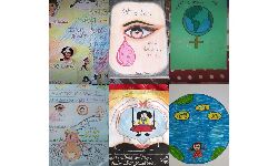 अंतरराष्ट्रीय बालिका दिवस के उपलक्ष्य में पोस्टर प्रतियोगिता का आयोजन