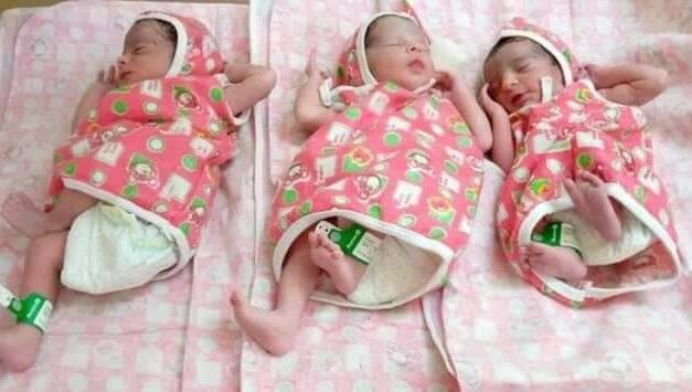 भारत कुमार के यहां बालिका दिवस पर 3 बेटियों का उपहार भारत कुमार के यहां बालिका दिवस पर 3 बेटियों का उपहार