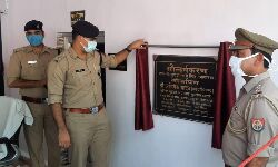 पुलिस कप्तान ने किया मीरापुर थाने में सभागार के सौन्दर्यकरण का लोकार्पण पुलिस कप्तान ने किया मीरापुर थाने में सभागार के सौन्दर्यकरण का लोकार्पण