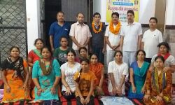 भारतीय योग संस्थान के क्षेत्रीय प्रधान राजीव रघुवंशी का हुआ स्वागत भारतीय योग संस्थान के क्षेत्रीय प्रधान राजीव रघुवंशी का हुआ स्वागत