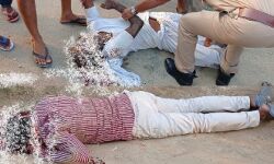 भरे बाजार कनपटी और सीने में उतार दी गोलियां