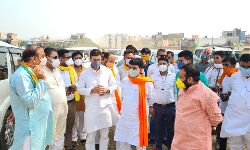 मंत्री कपिल और बेनीवाल ने CM दौरे की तैयारियों का लिया जायजा मंत्री कपिल और बेनीवाल ने CM दौरे की तैयारियों का लिया जायजा