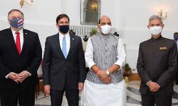 भारत और अमेरिका के बीच हुआ रक्षा समझौता BECA भारत और अमेरिका के बीच हुआ रक्षा समझौता BECA