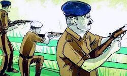 पुलिस और बदमाशों के बीच चली गोलियां- भागने न पाए अपराधी पुलिस और बदमाशों के बीच चली गोलियां- भागने न पाए अपराधी