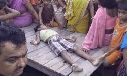 तालाब से बरामद हुआ 8 वर्षीय बच्चे का शव तालाब से बरामद हुआ 8 वर्षीय बच्चे का शव