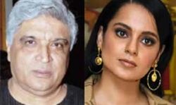 कंगना का जावेद के नोटिस पर तंज कंगना का जावेद के नोटिस पर तंज