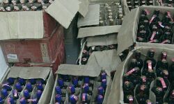 बोतलों को ले जा रहे अपराधी पर POLICE ने पाया काबू बोतलों को ले जा रहे अपराधी पर POLICE ने पाया काबू