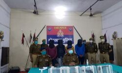टाॅप-10 अपराधी प्रदीप यादव गिरोह के 4 बदमाश गिरफ्तार