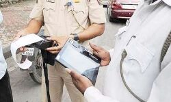 यातायात नियम तोड़ने पर 406 लोगों का चालान यातायात नियम तोड़ने पर 406 लोगों का चालान