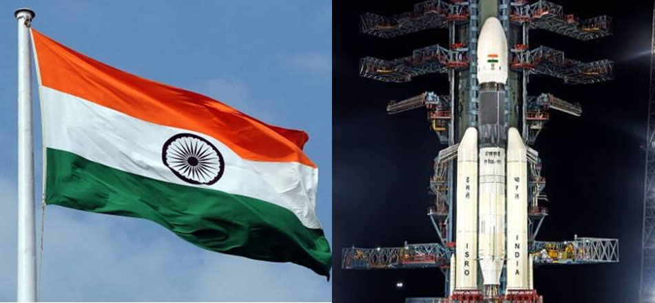 भारतीय ध्वज के चंद्रमा पर पहुंचने की बारहवीं वर्षगांठ