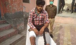 POLICE मुठभेड़- यात्रियों की हत्या कर लूटने वाले गैंग को किया लंगडा