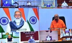 कोरोना को लेकर PM मोदी की 8 राज्यों के मुख्यमंत्रियों के साथ बैठक