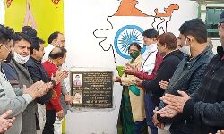 चेयरपर्सन ने लोकार्पण कर लोगों को समर्पित की सड़क चेयरपर्सन ने लोकार्पण कर लोगों को समर्पित की सड़क