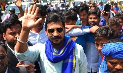 धूमधाम से मना भीम आर्मी सेना संस्थापक का जन्मदिन धूमधाम से मना भीम आर्मी सेना संस्थापक का जन्मदिन