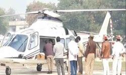 पति को आया अटैक तो चुनाव आयोग ने पत्नी को भेजा हैलीकाॅप्टर से पति को आया अटैक तो चुनाव आयोग ने पत्नी को भेजा हैलीकाॅप्टर से