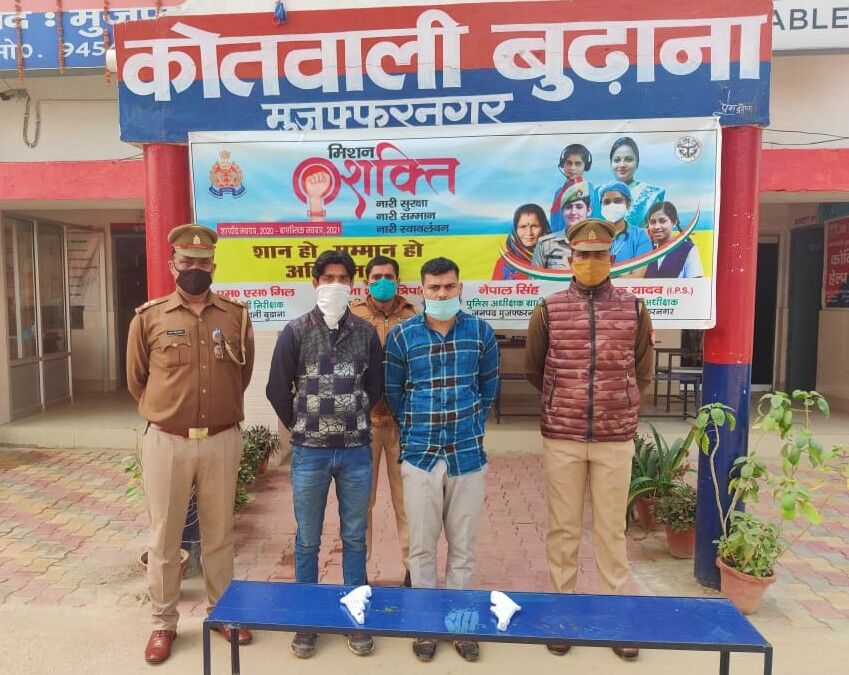 दो वांछित अपराधी गिरफ्तार कर पुलिस ने भेजें जेल